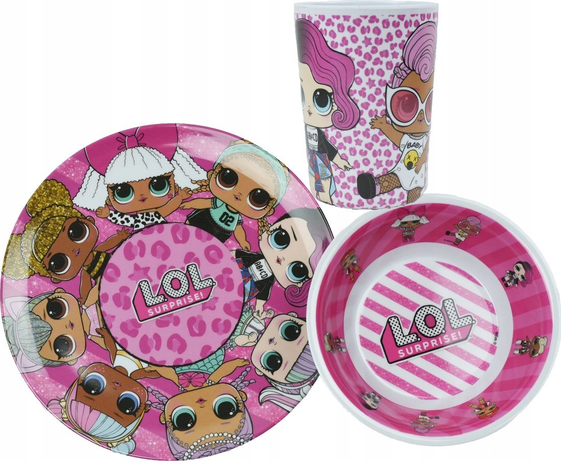 MGA MGA Entertainment LOL Surprise Breakfast Set 17-15231-19-06 Růžová Jedna velikost