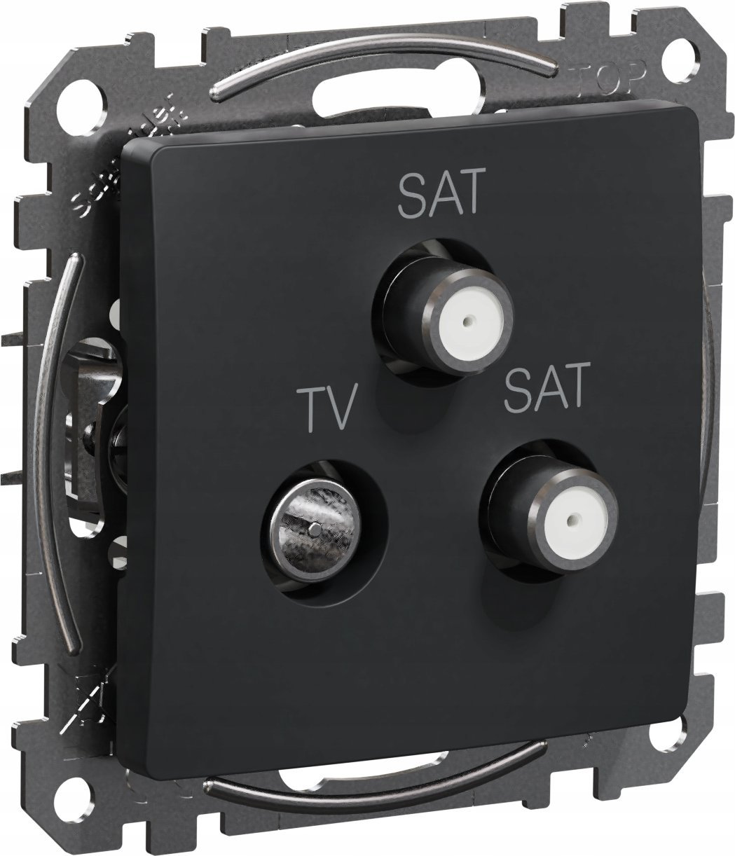 Schneider Electric GN.TV/SAT/SAT KO.4DB ČERNÁ AN.SEDNA DES