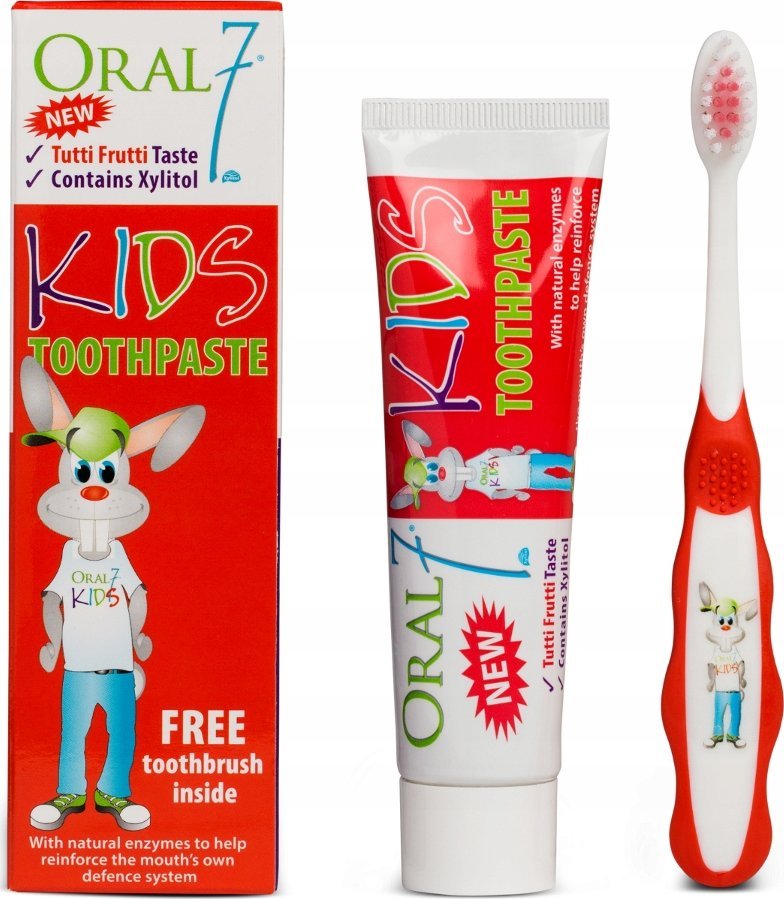 Oral7 ORAL7 KIDS PASTE 50ml OVOCE + KŮŽE.