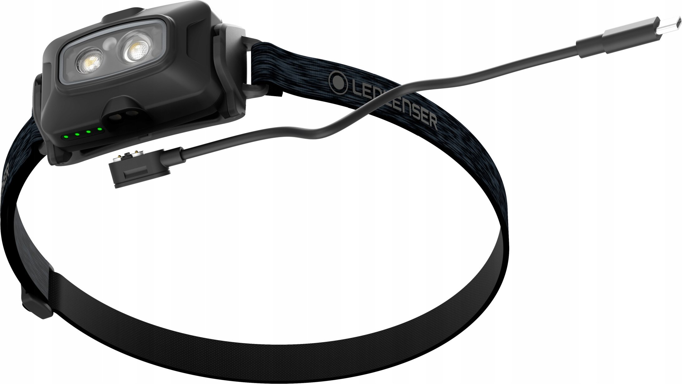 LED čelovka Ledlenser HF8R Core Black