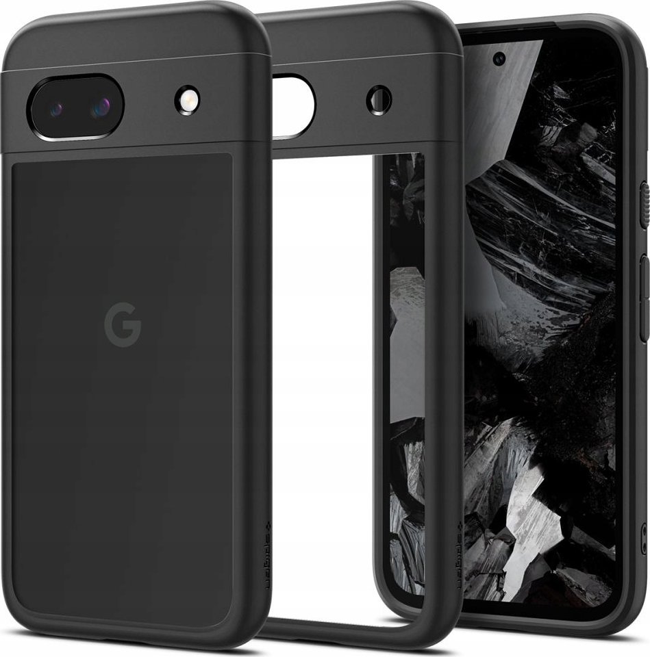 Spigen Ultra Hybrid, matně černá - Google Pixel 8a
