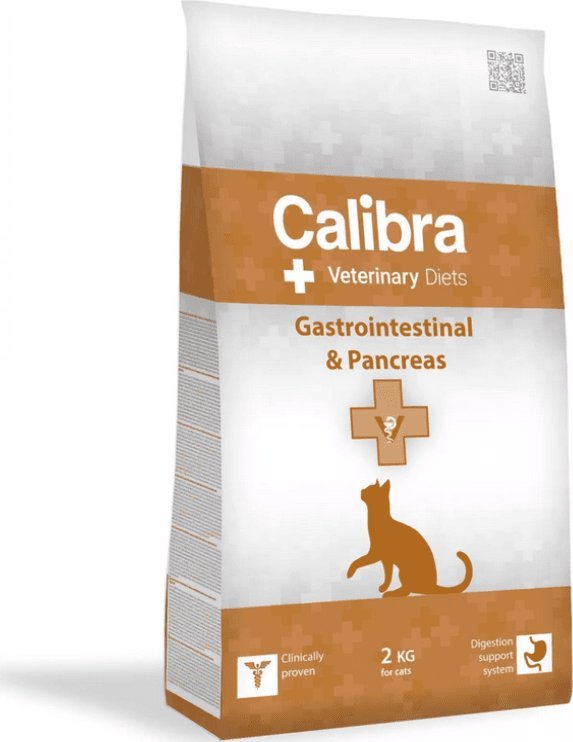 CALIBRA Veterinary Diets Cat Gastrointestinal & Pancreas - dry cat food - 2kg