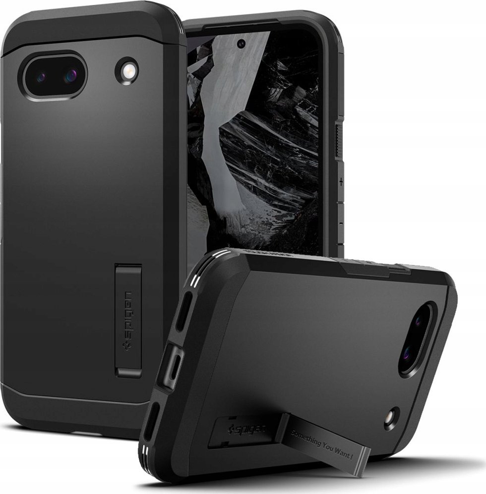 Spigen Tough Armor, černý - Google Pixel 8a