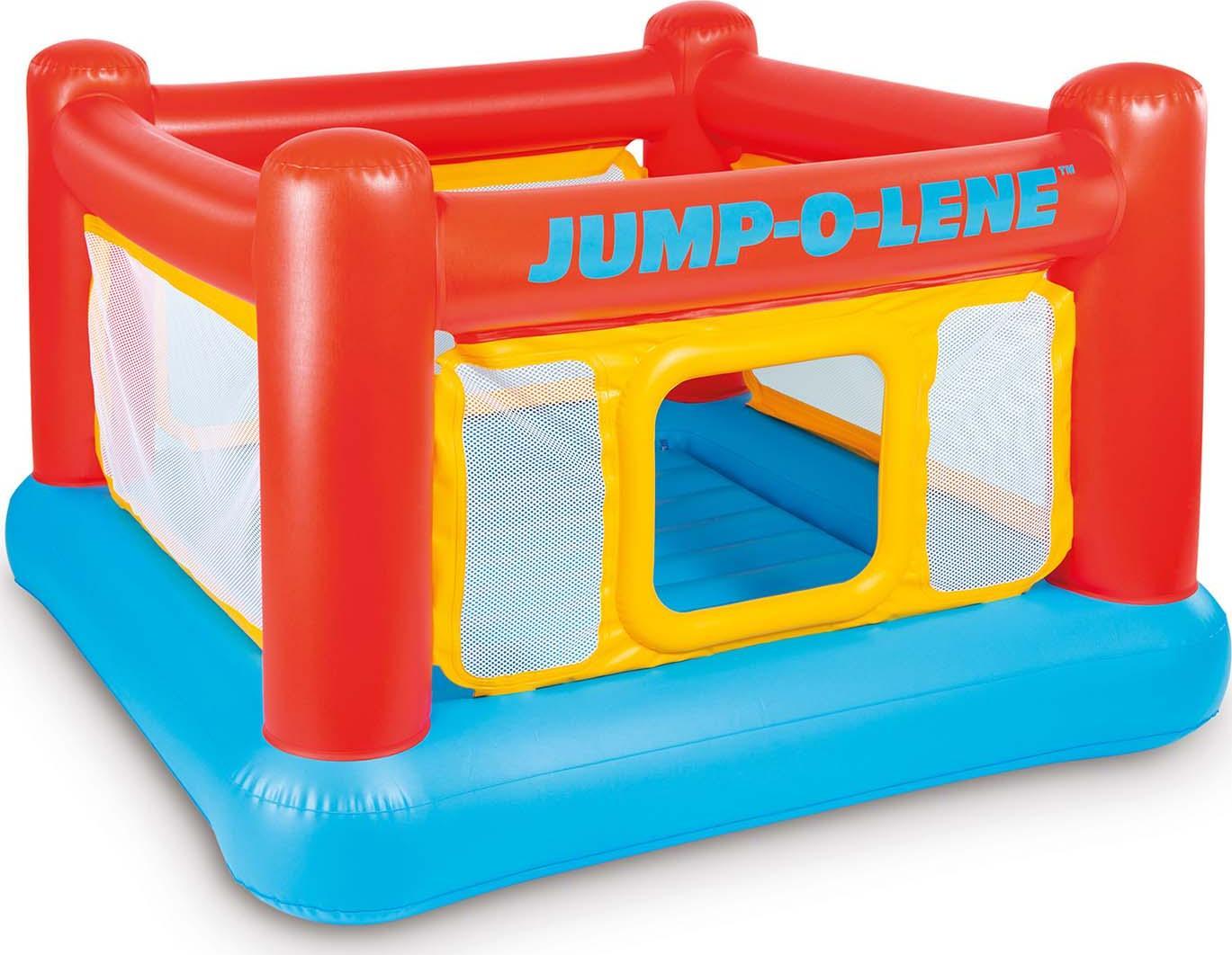 Trampolina dmuchana Zamek 174 x 174 x 122 cm INTEX 48260