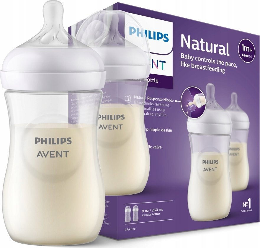 Avent SCY903/02-reagující lahev 260 ml A 2 ks