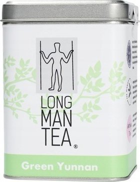 Long Man Tea Long Man Tea - Green Yunnan - Sypaný čaj - 120g plechovka