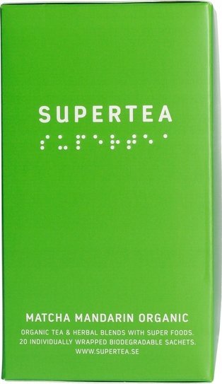 Teministeriet Teministeriet - Supertea Matcha Mandarin Bio - Čaj 20 sáčků