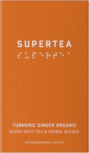 Teministeriet Teministeriet - Supertea Kurkuma Ginger Bio - Čaj 20 sáčků