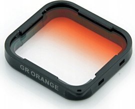 XREC Orange Half Filtr pro GoPro Hero 5 6 7 Black