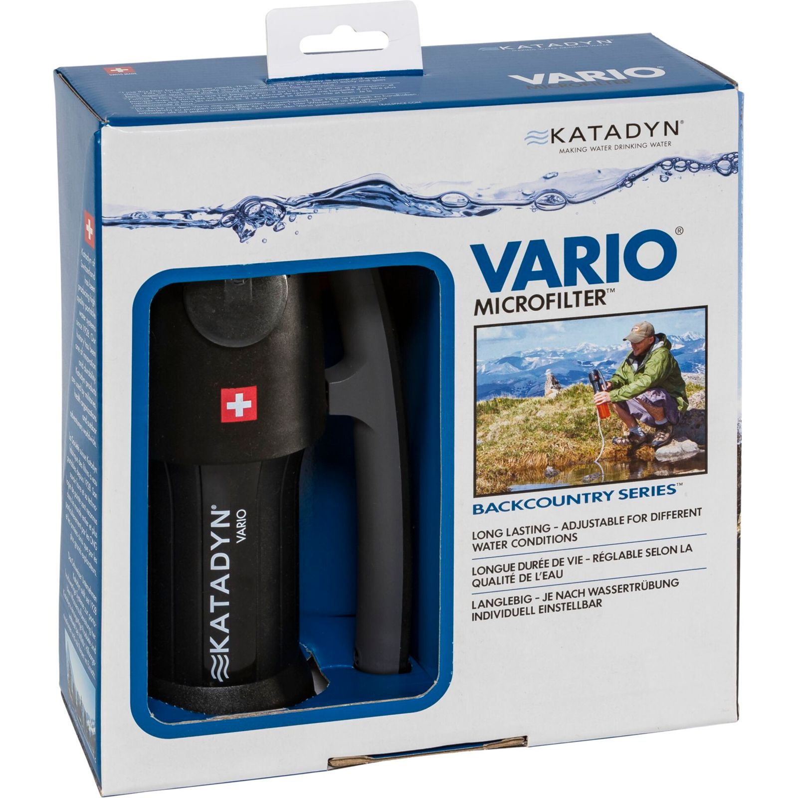 Vario, Wasserfilter