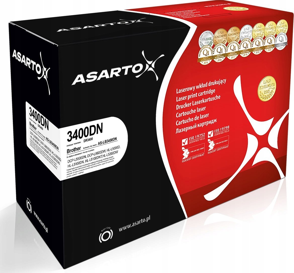 Asarto Asarto Drum pro Brother 3400DN | DR3400 | 50000 stran | černý
