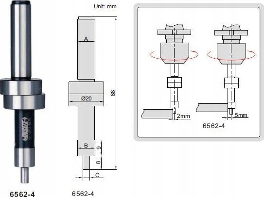 Velikost EDGE SENSOR