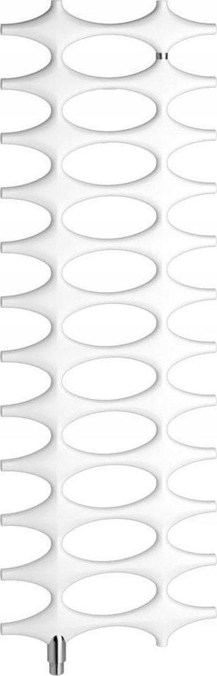 Koupelnové radiátor Kermi Dekorativní topení IDEOS-V Výška 1133x35x508mm QN383, bílá