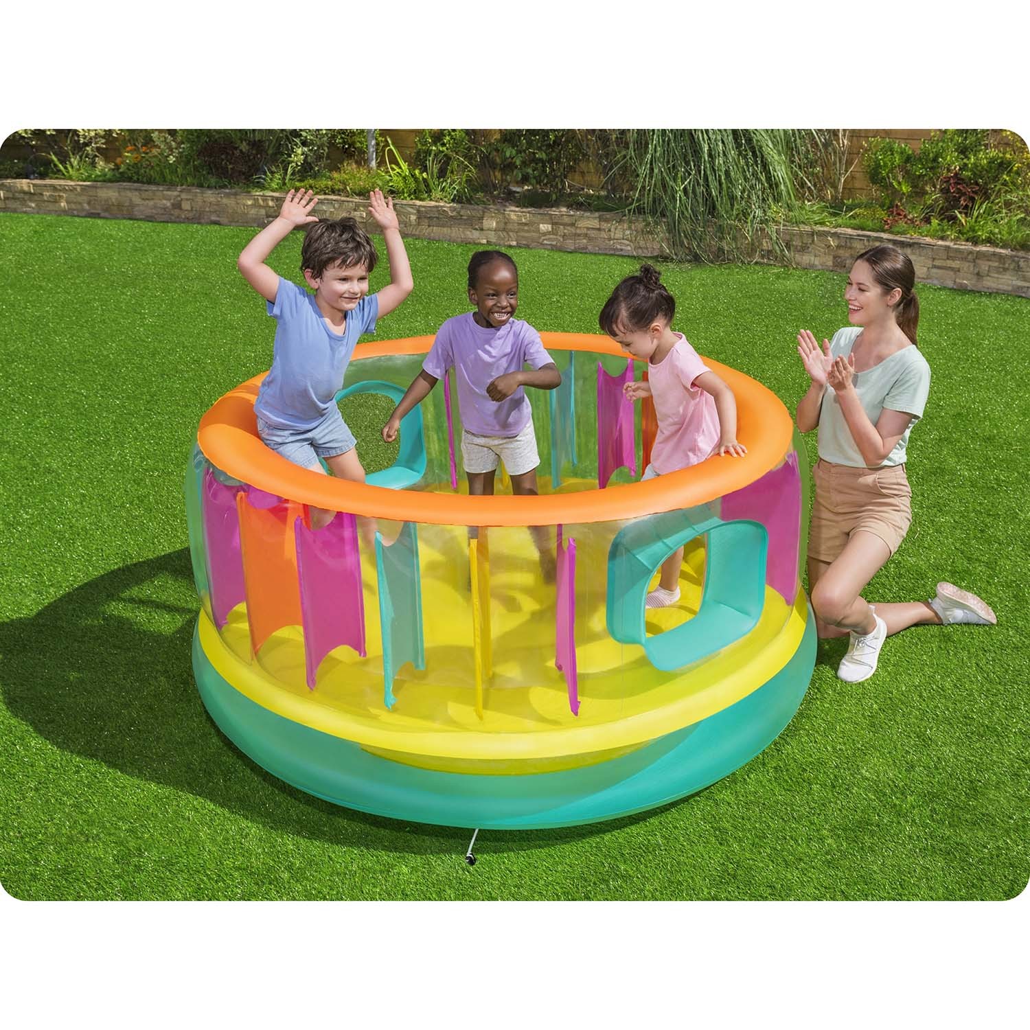 Bestway nafukovací trampolína pro děti 180x86 cm