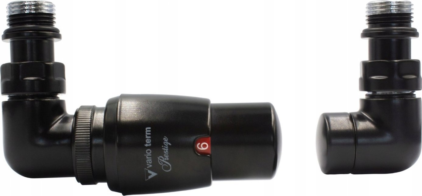 Varoterm Varoterm Vision Vision Termostic Left Black Mat