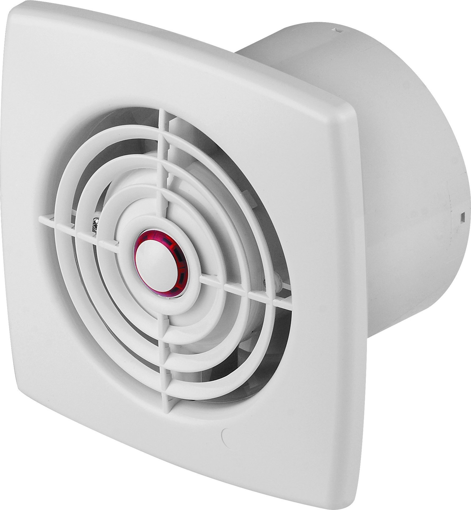 Retis koupelnový ventilátor 90m3/h 14W 230V s čidlem vlhkosti a časovačem, bílý Awenta WR100H