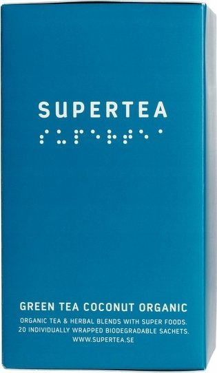 Teministeriet Teministeriet - Supertea Zelený čaj Kokos Bio - Čaj 20 sáčků