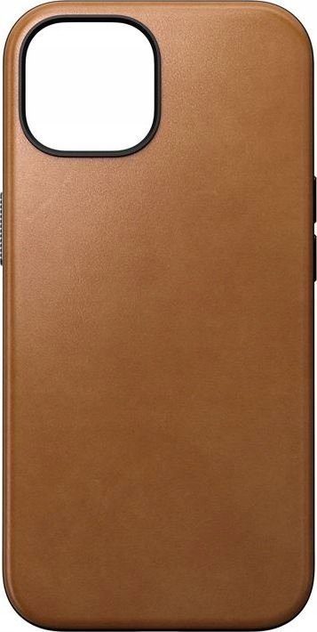 Moderní kožené pouzdro Nomad , anglické opálení - iPhone 15