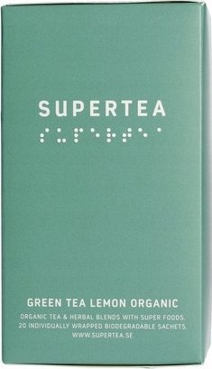Teministeriet Teministeriet - Supertea Zelený čaj Lemon Bio - Čaj 20 sáčků