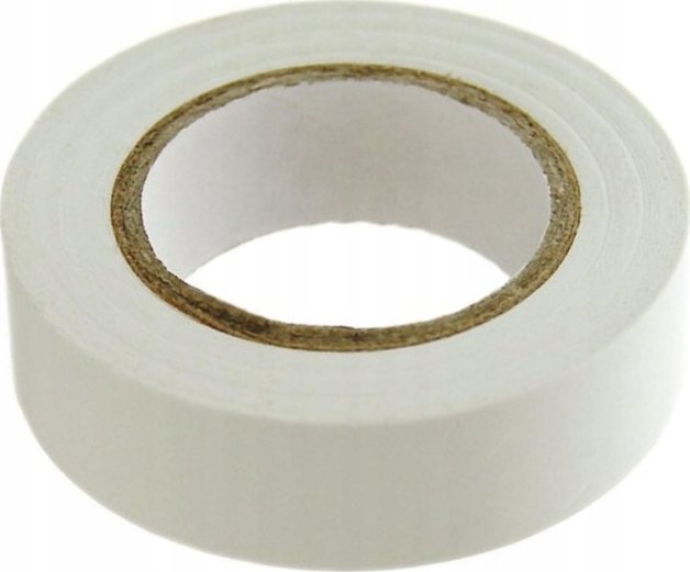 Izolační páska 19 mm x 20 m, bílá, certifikát 4 kW [expert] - 8SZ