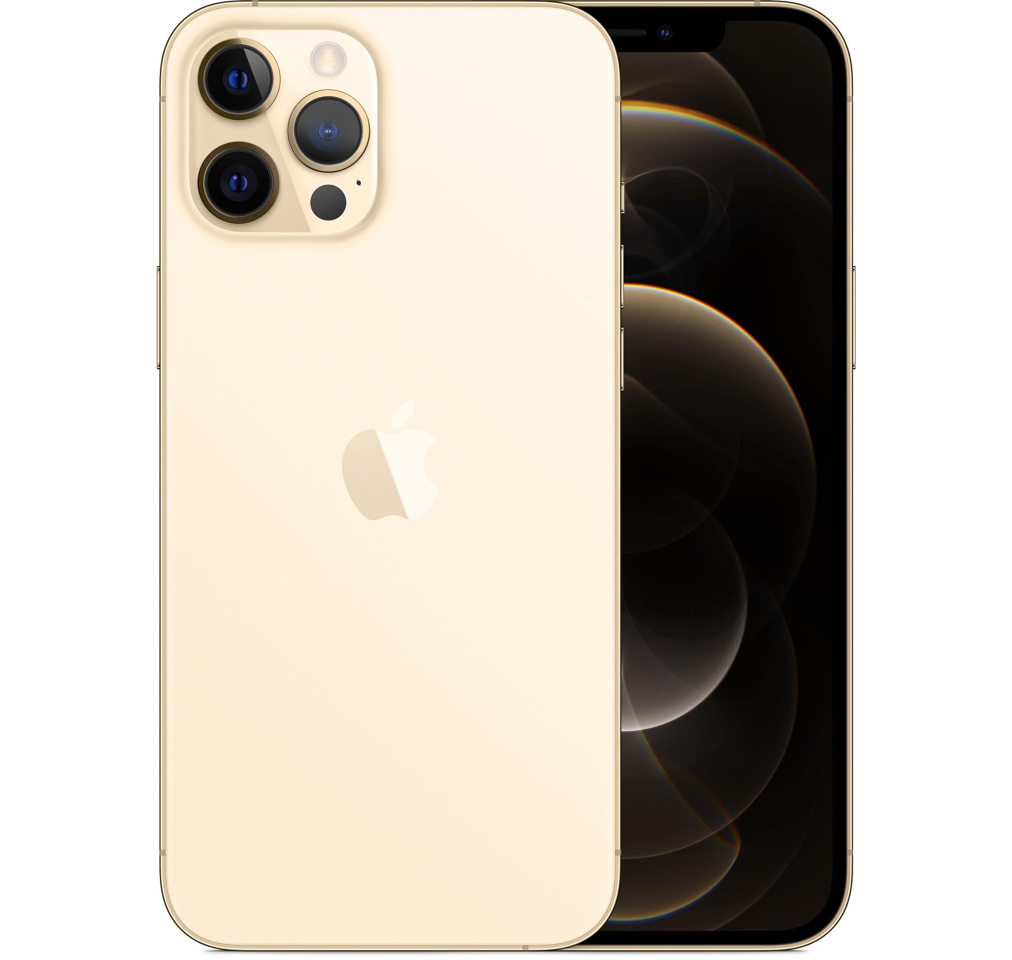 Telefon Apple iPhone 12 Pro Max, zlatý, repasovaný