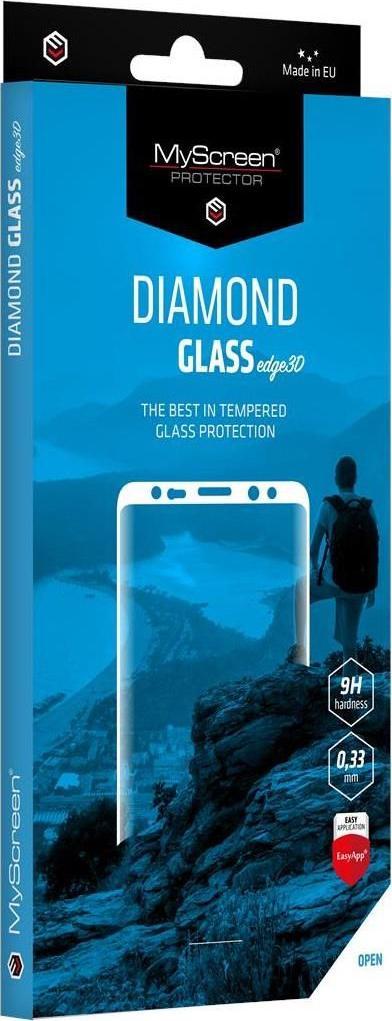 MyScreen Protector Ochranná fólie MyScreen pro Huawei P50 Pro - Tvrzené sklo MyScreen DIAMOND GLASS edge3D na celou obrazovku (černý rámeček)