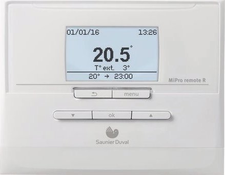 Saunier Duval Mipro Remote R - Vzdálená kontrola rádia na regulátor Mipro r, s konektorem EBUS