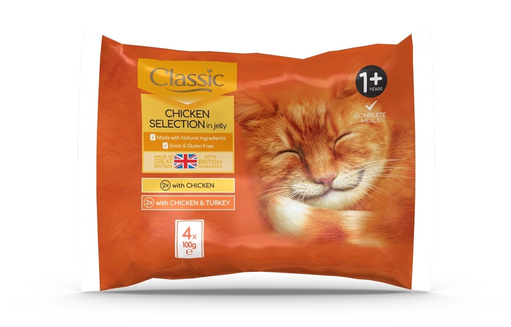 BUTCHER S Classic Cat Chicken Selections MIX - wet cat food - 4x100g