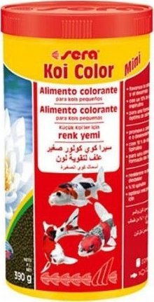 Sera Koi Color Mini 1.000 ml, granule - základní krmivo pro Koi