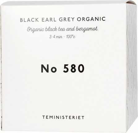 Teministeriet Teministeriet - 580 Black Earl Grey Bio - sypaný čaj 100 g