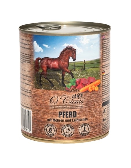 CANIS psí konzerva- mokré krmivo- koňské maso s bramborem- 800g