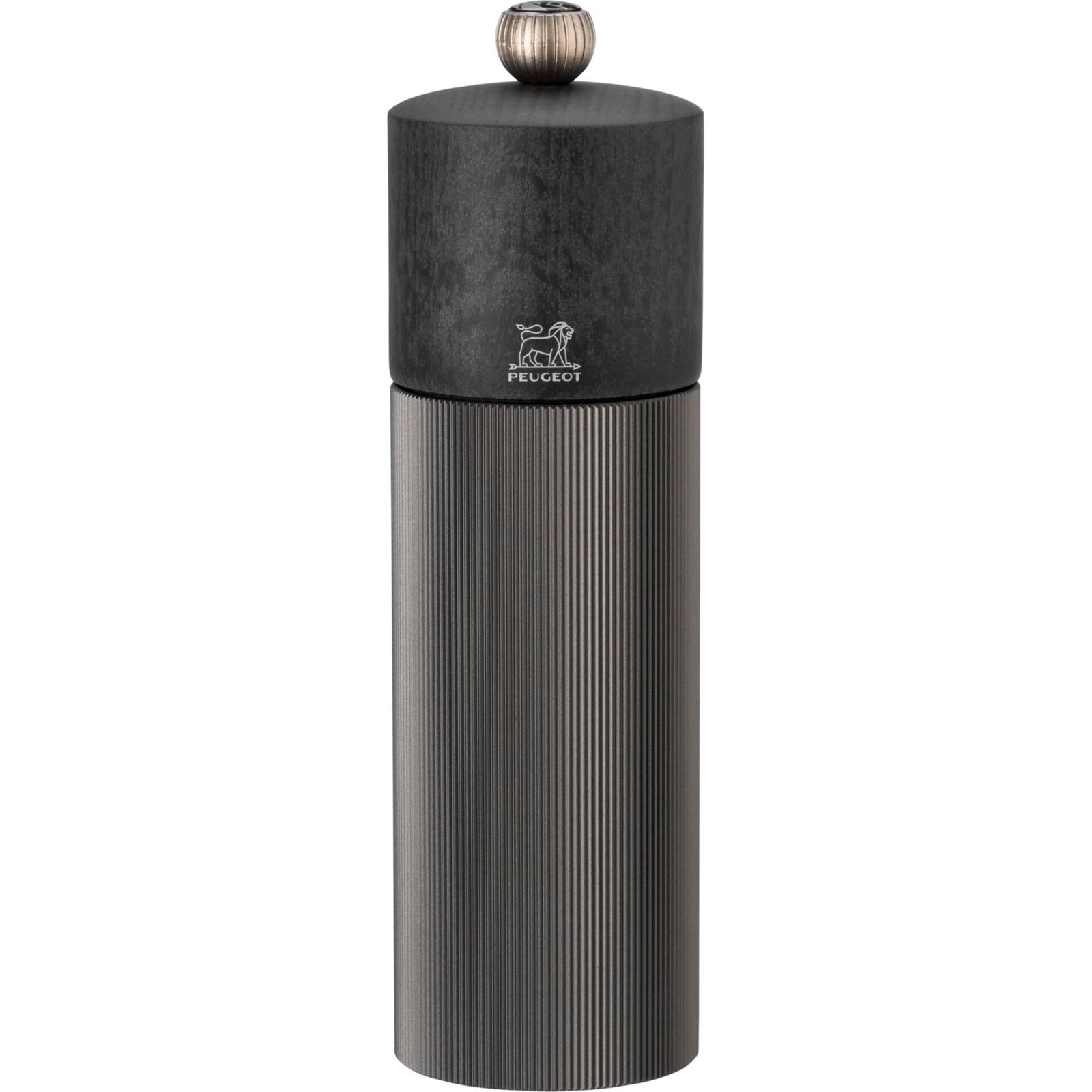 Peugeot Line Holz/Aluminium Pfeffermühle 18 cm Graphit