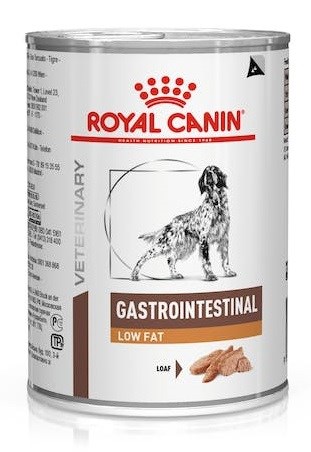 ROYAL CANIN Veterinary Diet Canine Gastrointestinal Low Fat - vlhké krmivo pro psy - 410 g