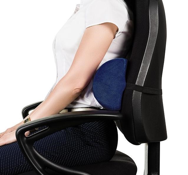 Polštář bederní poloos Qmed LUMBAR HALF ROLL