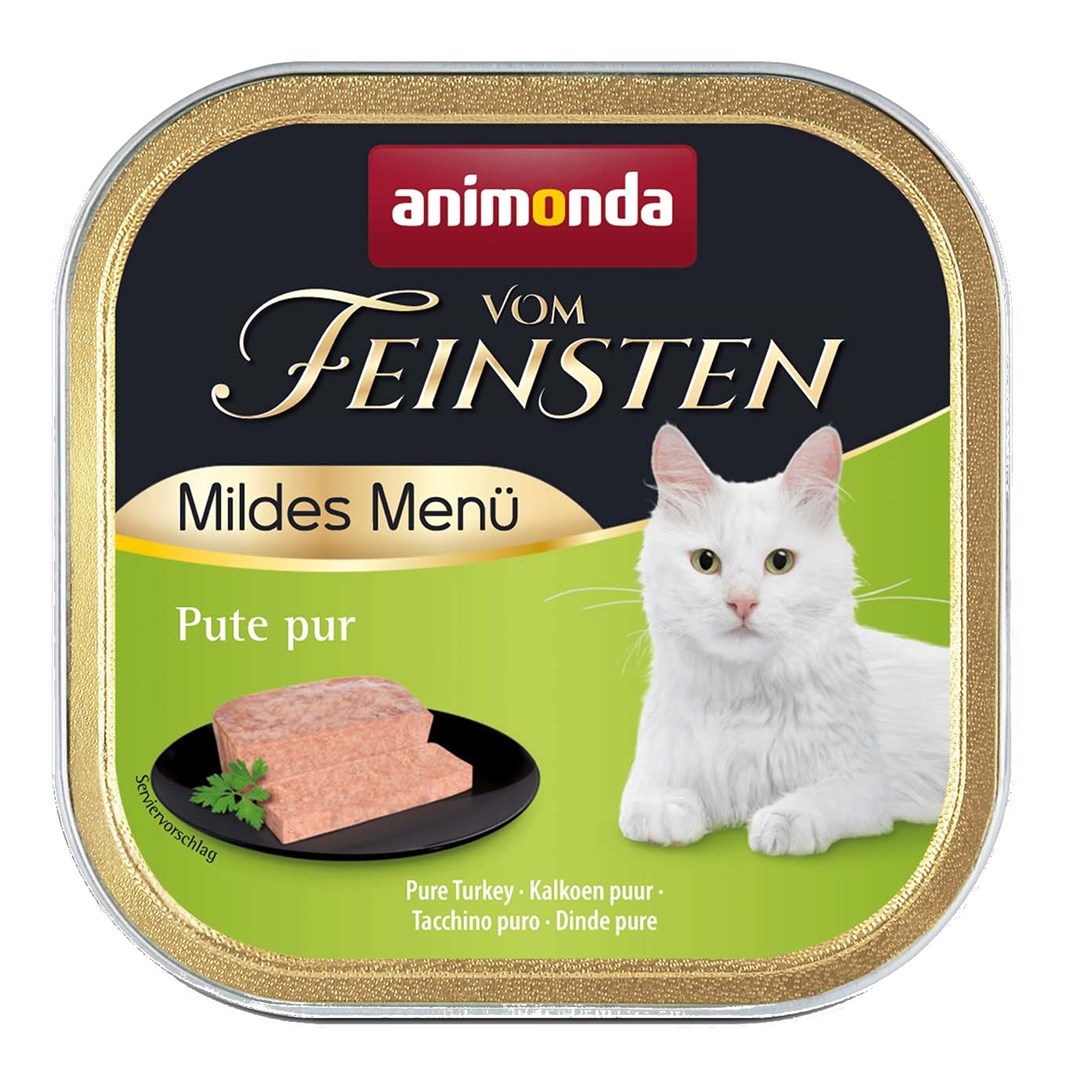 ANIMONDA VOM FEINSTEN KASTRIERTE KATZEN mokré krmivo pro kastrované kočky Krůtí 100 g