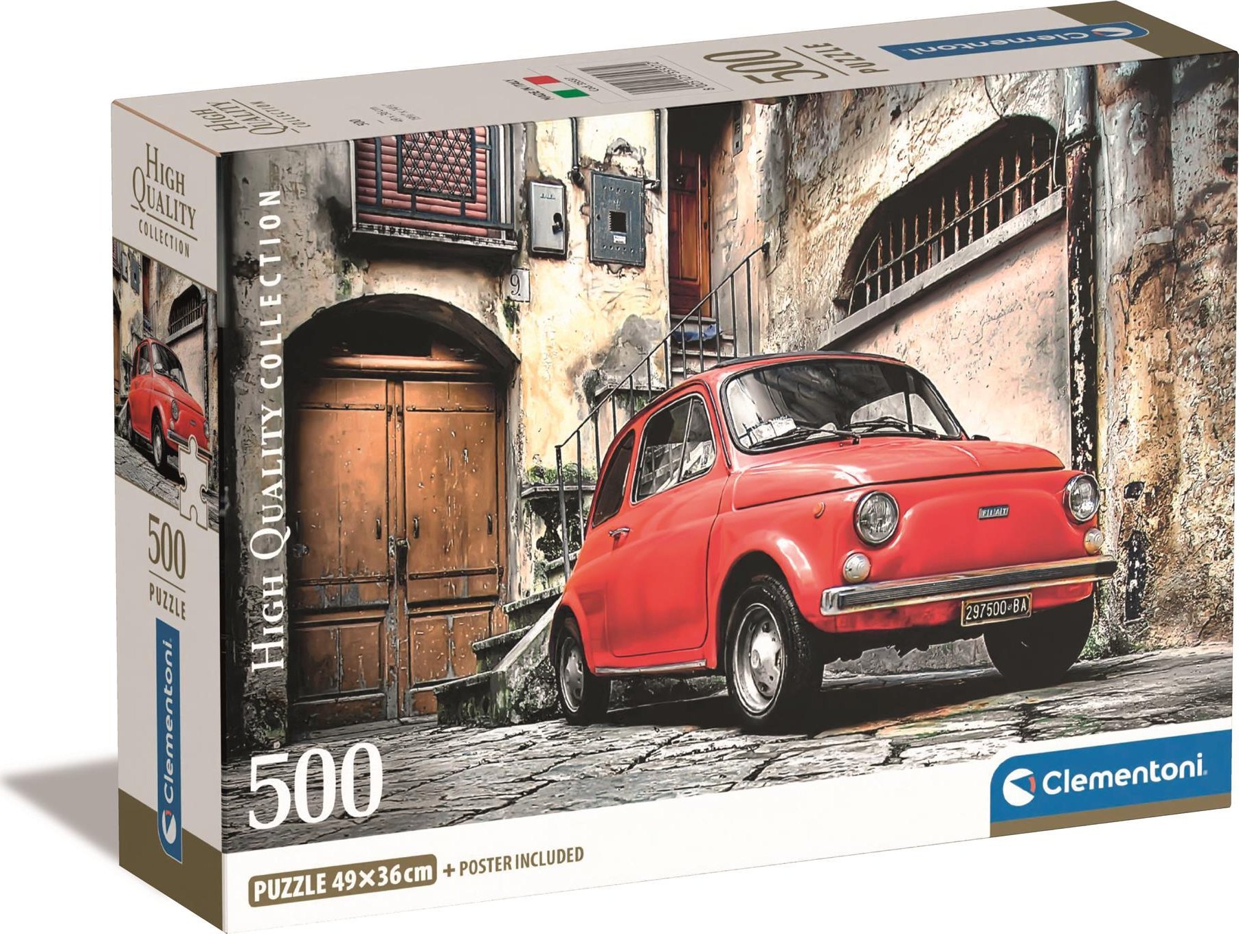 Clementoni - Puzzle 500 Compact