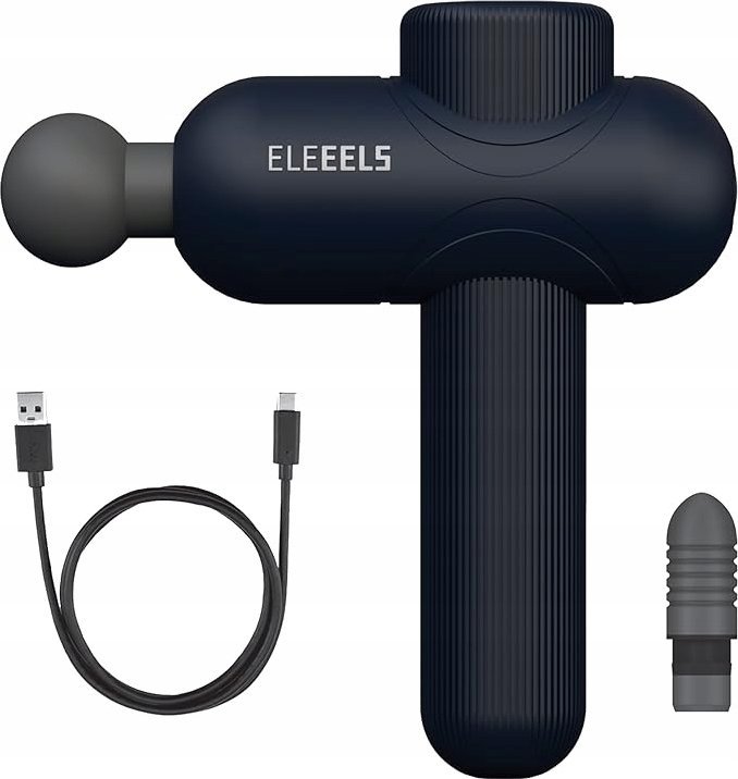 Eleeels Massager Body Massage Gun Vibrační masážní přístroj Cordless Powerful / Eleeels G1