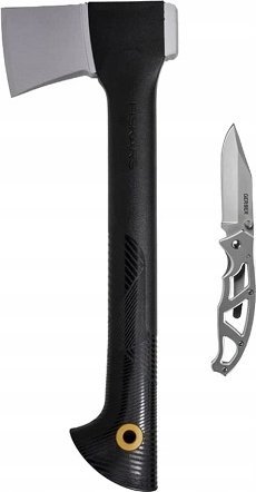 Fiskars AX + SKLÁDACÍ NŮŽ GERBER FISKARS