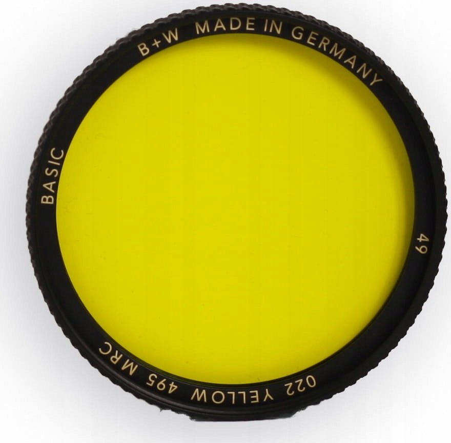 B+W Filter 58mm yellow 495 MRC Basic