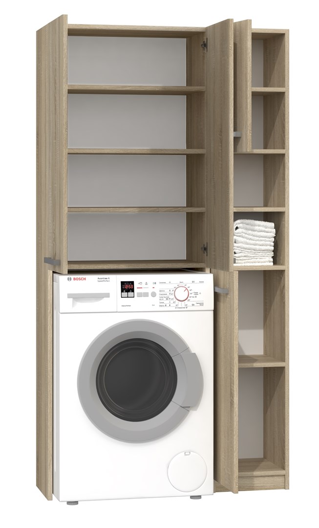 Topeshop ZESTAW MARPOL DD SONOMA bathroom storage cabinet Oak