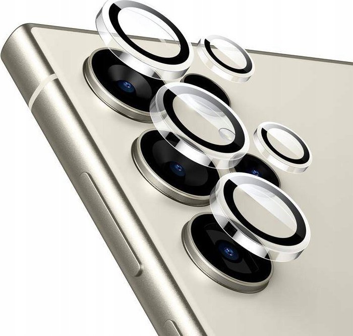 CRONG Tvrzené sklo pro objektiv fotoaparátu Samsung Galaxy S24 Ultra