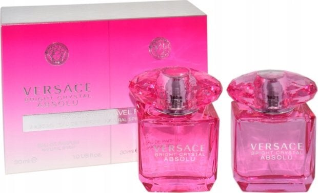 Versace Rinkinys Versace Bright Crystal Absolu: EDP moterims 2*30 ml