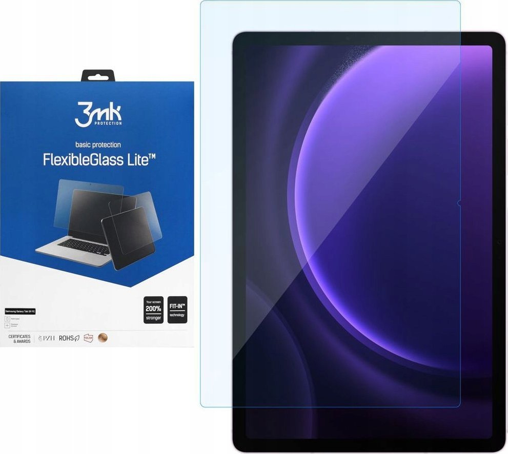 3mk hybridní sklo FlexibleGlass Lite pro Samsung Galaxy Tab S9 FE