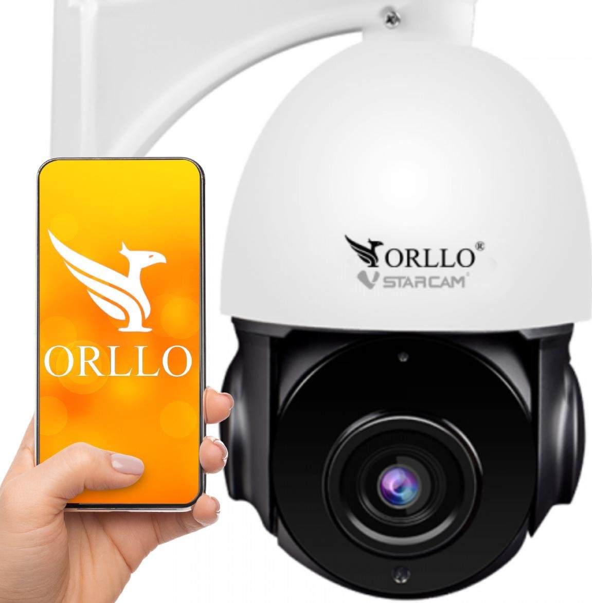 Venkovní PTZ IP WiFi kamera 4Mpx ZOOM x18 ORLLO Z10