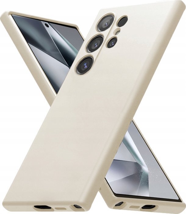 CRONG Barevný kryt Samsung Galaxy S24 Ultra béžový
