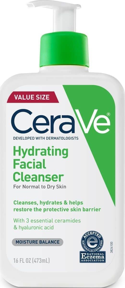 CeraVe čisticí emulze na obličej 437 ml