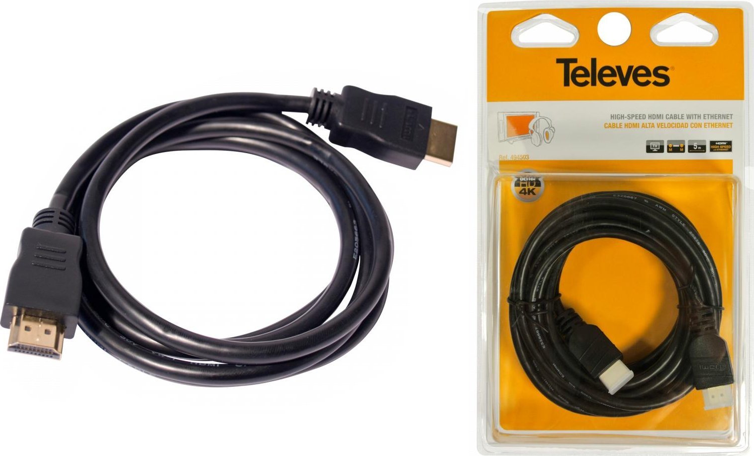 Televes Kabel HDMI 2.0 Kabel Televes Ref. 494503 5 milionů 4K