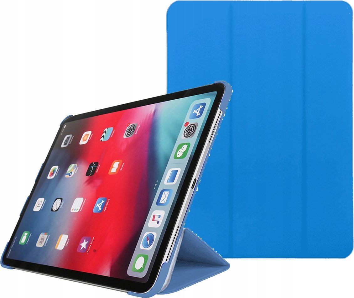 Pomologic Pouzdro na tablet Ochranné pouzdro Pomologic BookCase pro iPad Pro 11 1/2/3/4G, iPad Air 10.9 4/5G modré - bezpečnost zaručena. Jednoduché splátky. Doprava zdarma od 170 PLN.