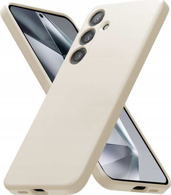CRONG Barevný kryt Samsung Galaxy S24+ béžový