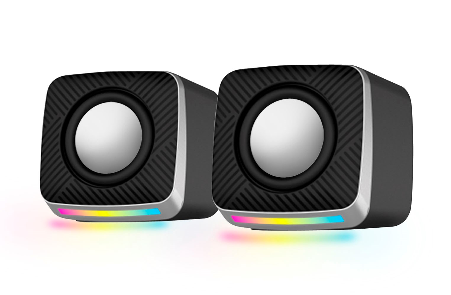 Esperanza EGS108 Reproduktory 2.0 LED černé 6W